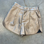 Load image into Gallery viewer, High-Waisted Faux Leather Shorts
