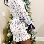 Load image into Gallery viewer, Sugar Plum Dreams Nutcracker Ballet Lounge Short Set
