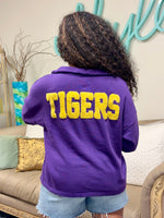 Load image into Gallery viewer, The LSU Collared Sweatshirt
