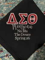 Load image into Gallery viewer, Custom Embroidered Sorority Stadium Blanket