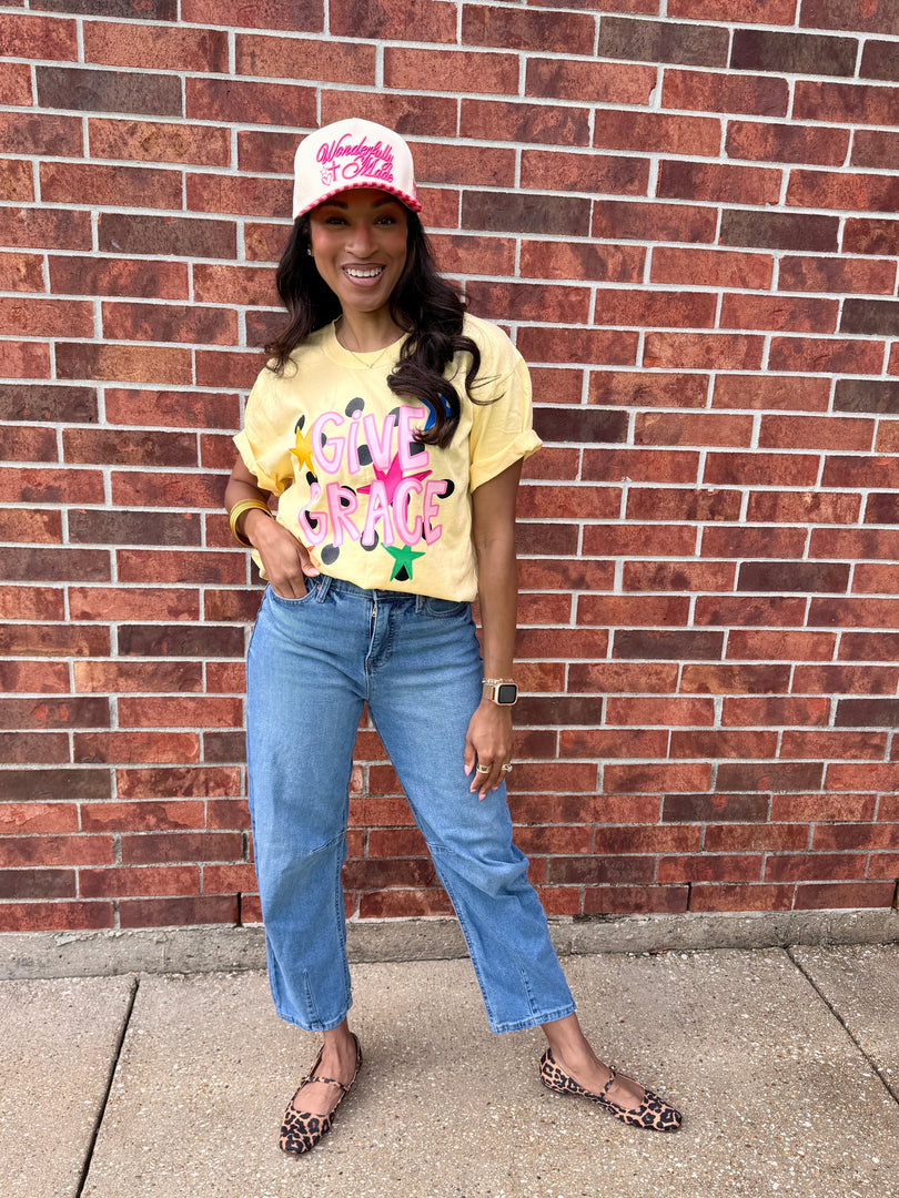 Give Grace Polka Dot Tee