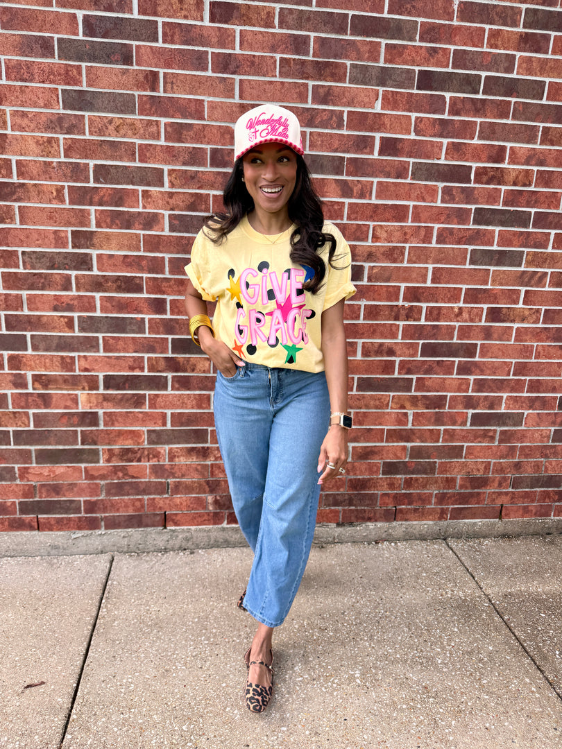 Give Grace Polka Dot Tee