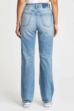 Load image into Gallery viewer, [DAZE] Sundaze High Rise Vintage Straight Jeans
