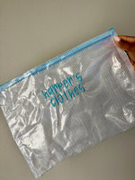 Load image into Gallery viewer, Embroidered Mesh Pouch
