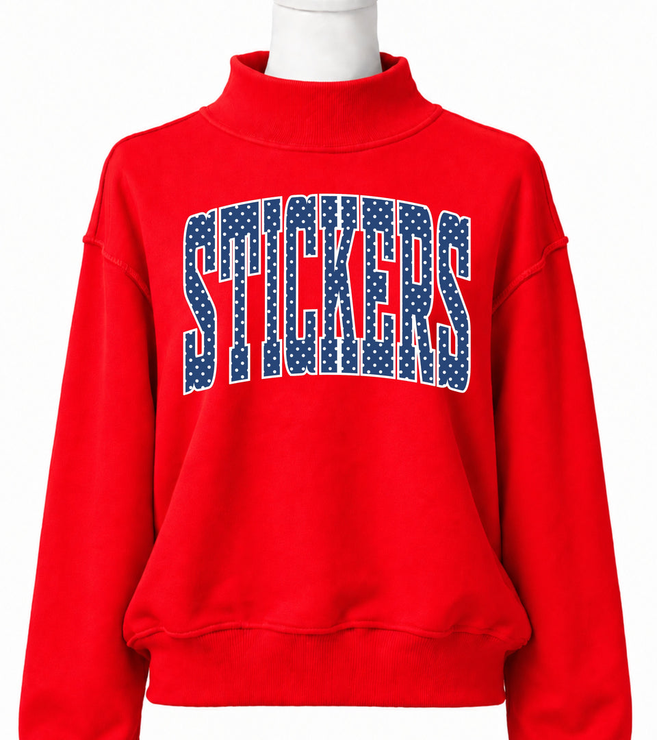 School Spirit Mockneck Sweatshirts