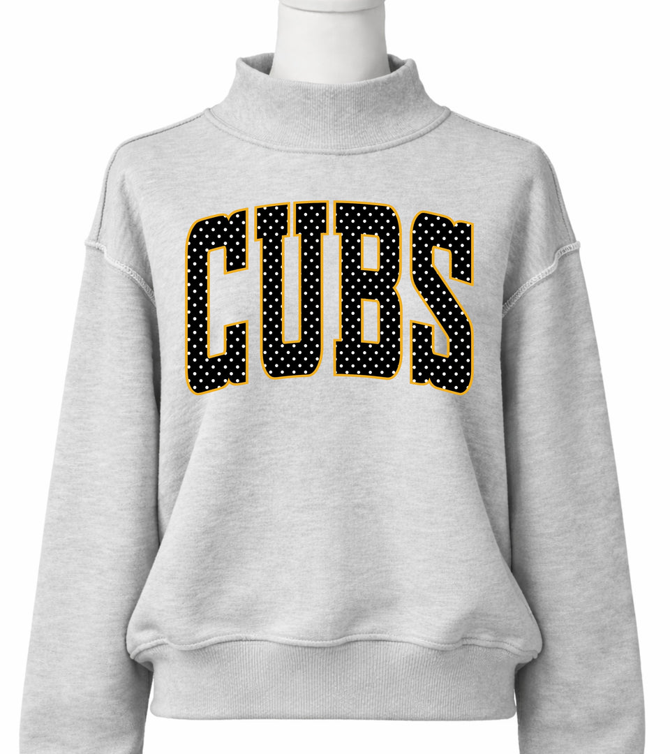 School Spirit Mockneck Sweatshirts