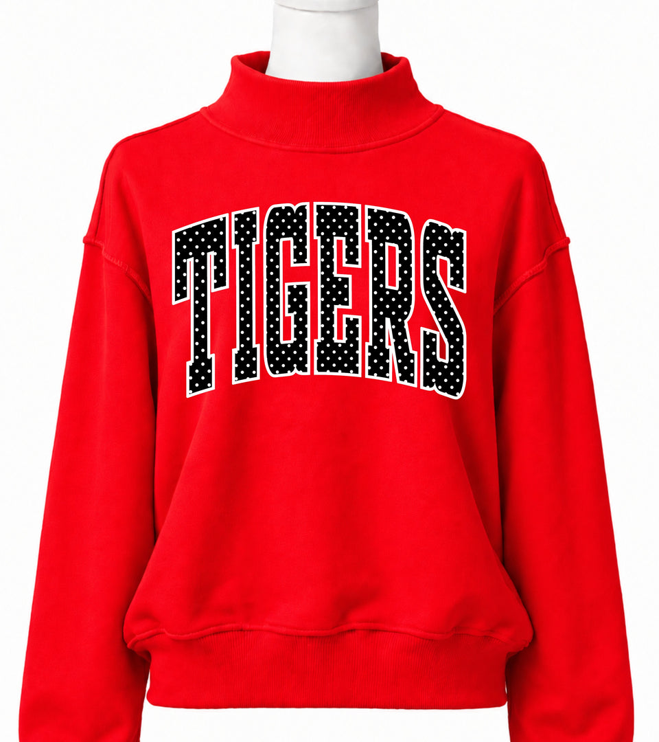 School Spirit Mockneck Sweatshirts