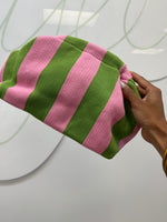 Load image into Gallery viewer, Striped Fabric Clutch
