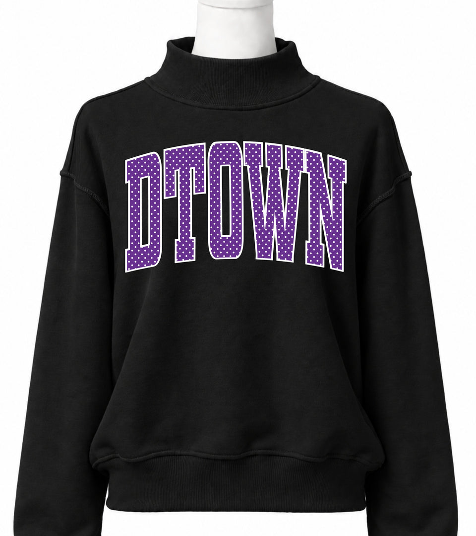 School Spirit Mockneck Sweatshirts