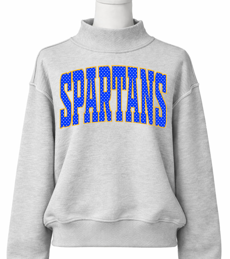 School Spirit Mockneck Sweatshirts