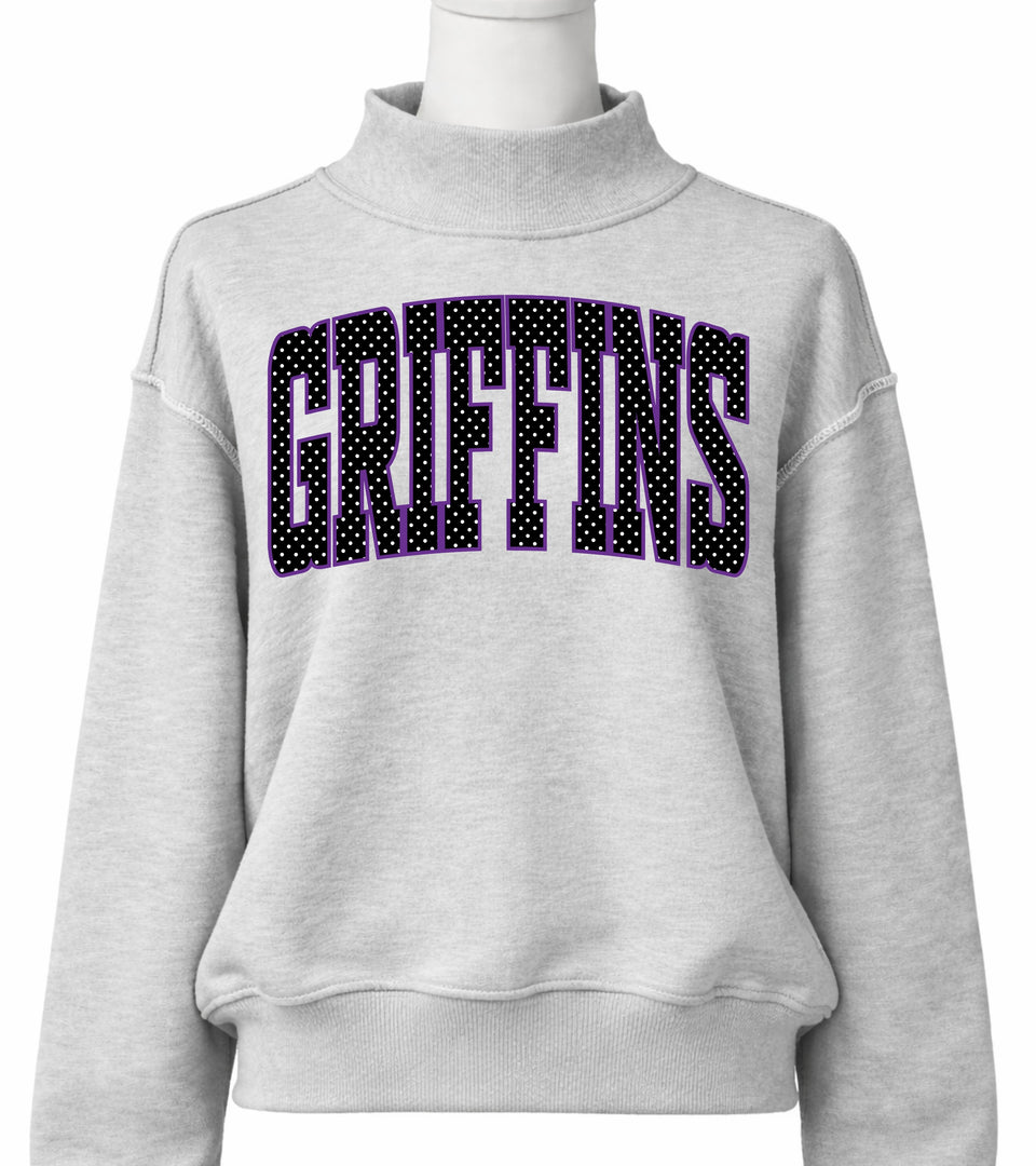 School Spirit Mockneck Sweatshirts